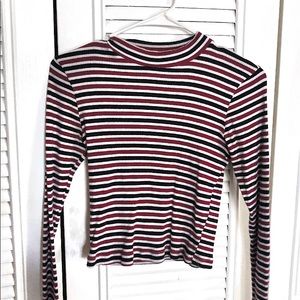 Striped Long Sleeve Top